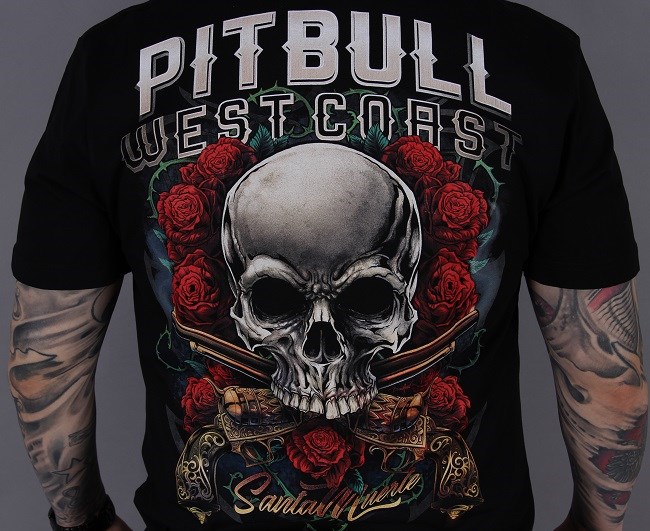 Koszulka Pit Bull Santa Muerte Black